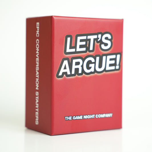 Let’s Argue – The Card Game That Starts Debates & Ends Friendships 😂