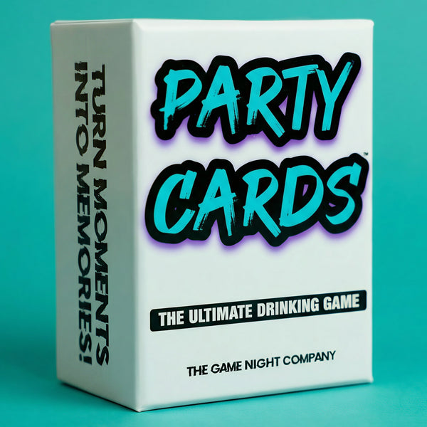 Party Cards - The 7-in-1 Drinking Game For Pregames, After Parties, Kickbacks & Game Nights